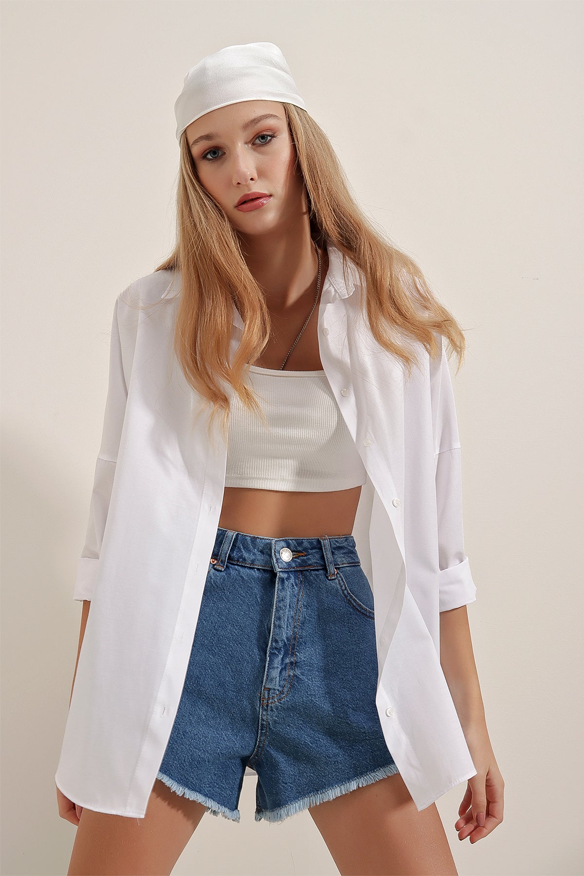 Πουκάμισο άσπρο oversized