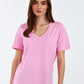 T-Shirt ροζ