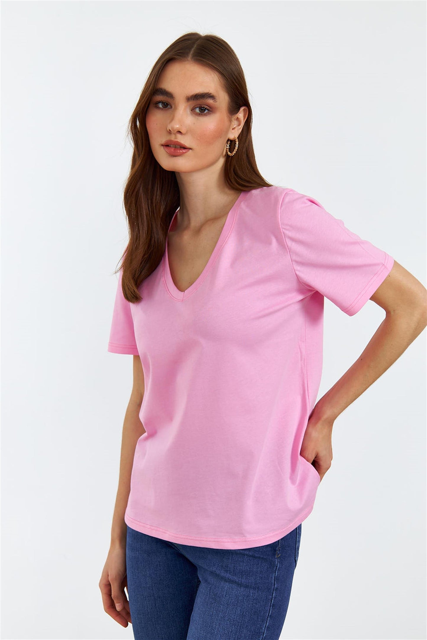 T-Shirt ροζ