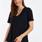 T-Shirt μαύρο