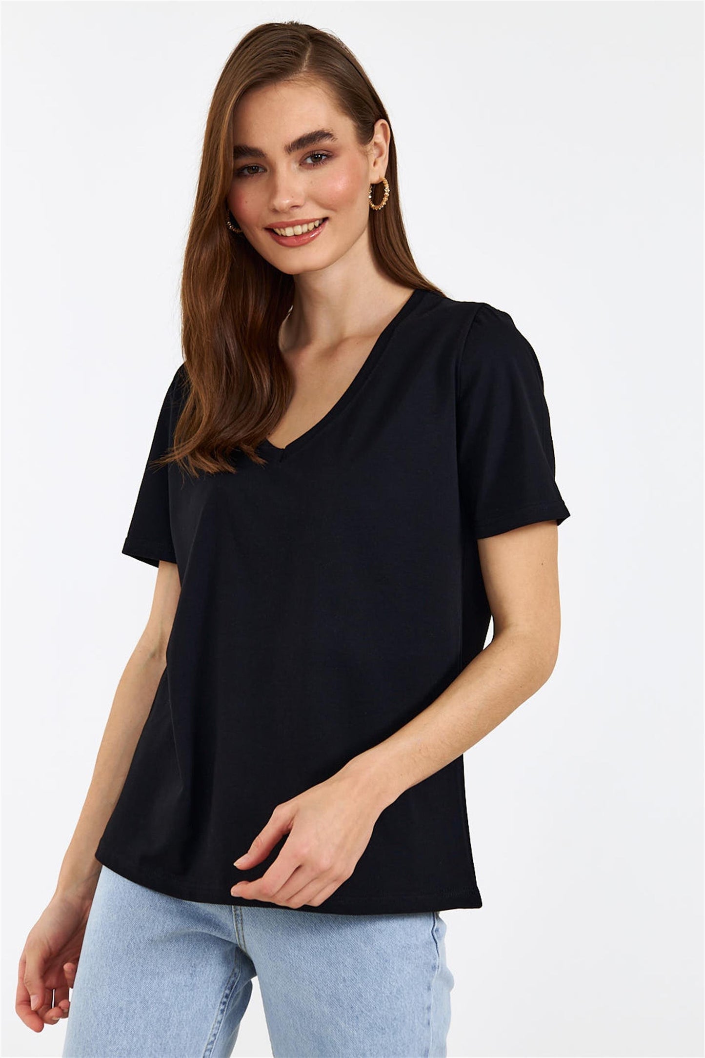 T-Shirt μαύρο