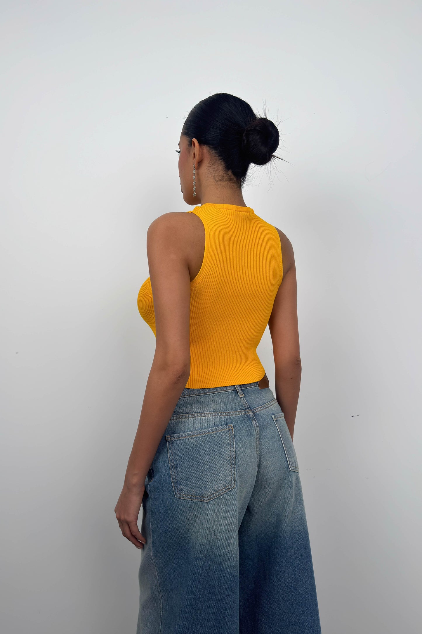 Crop top πορτοκαλί
