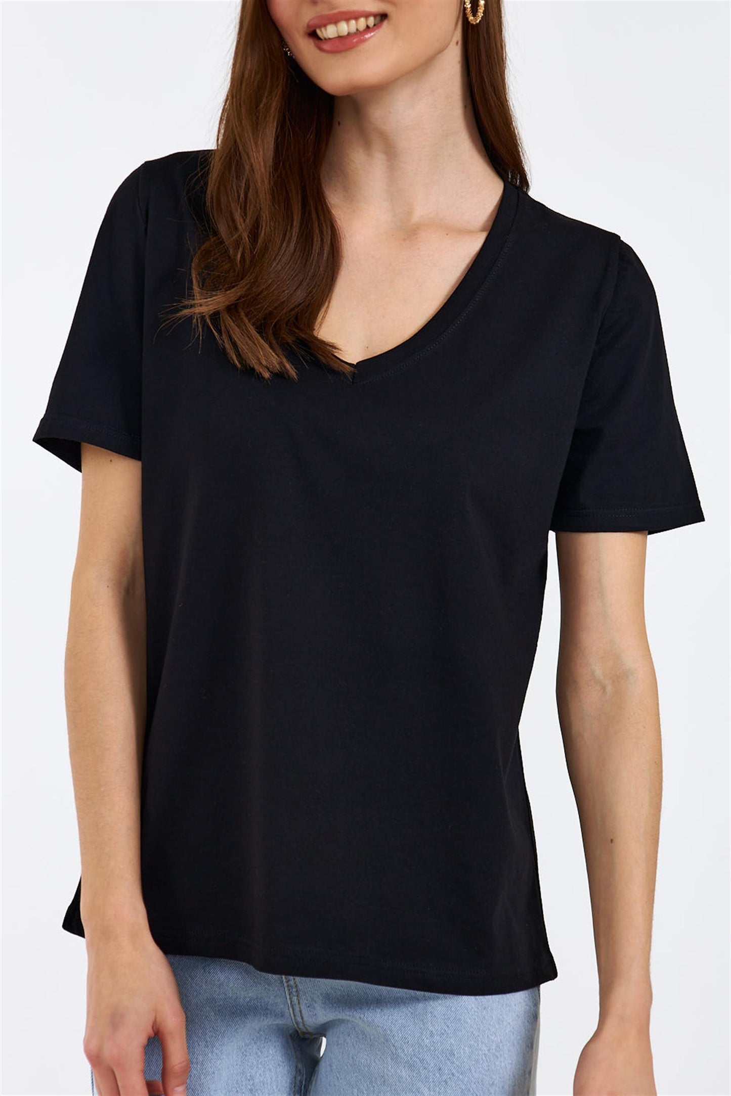 T-Shirt μαύρο